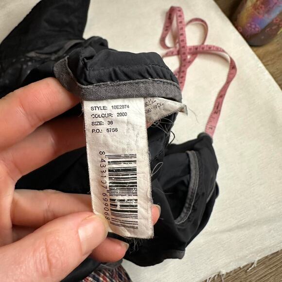 Desigual Euro Black Trenchcoat Jacket - Picture 6 of 7